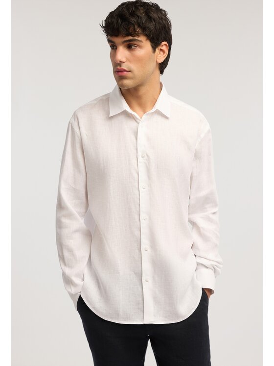 Trussardi Trussardi Camicia 5025N000032N001 Bianco Regular Fit