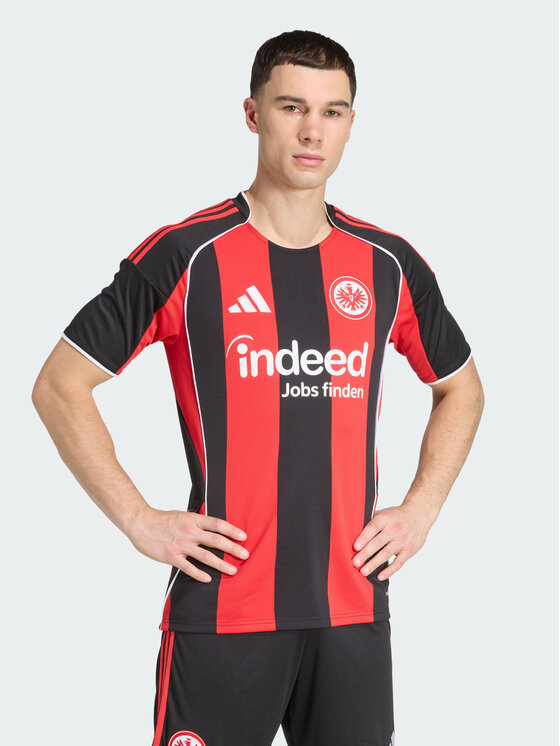 adidas adidas Koszulka techniczna Eintracht Frankfurt 25/26 Home Jersey Czarny Slim Fit