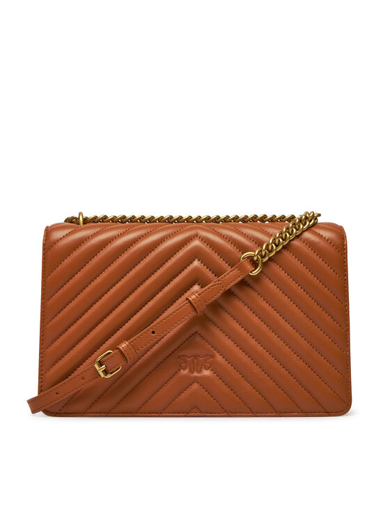 PINKO PINKO Torebka Love One Classic Dc PE 24 PLTT 100941 A0GK Brązowy