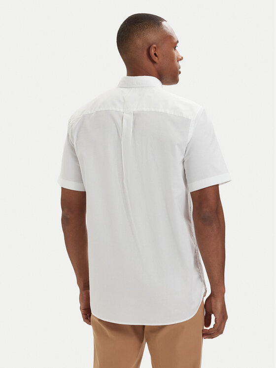 Tommy Hilfiger Tommy Hilfiger Πουκάμισο MW0MW42285 Λευκό Regular Fit