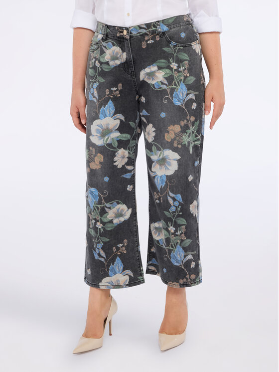 Fiorella Rubino Fiorella Rubino Jeans P434T005121N0S3 Nero Cropp Fit