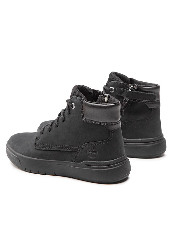 Timberland Timberland Schnürschuhe Seneca Bay 6In Side Zip TB0A2M8Q015 Schwarz