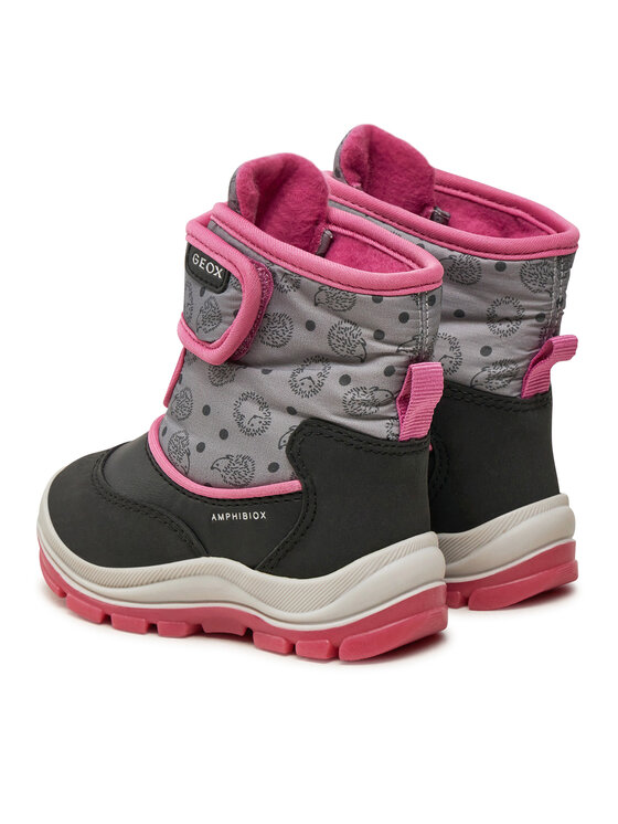 Geox Geox Sniego batai B Flanfil Girl B Abx B263WG 0BCMN C9235 M Juoda