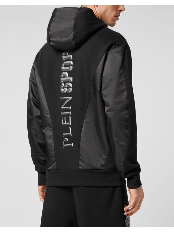 Plein Sport Plein Sport Bluza 1719 Czarny Regular Fit