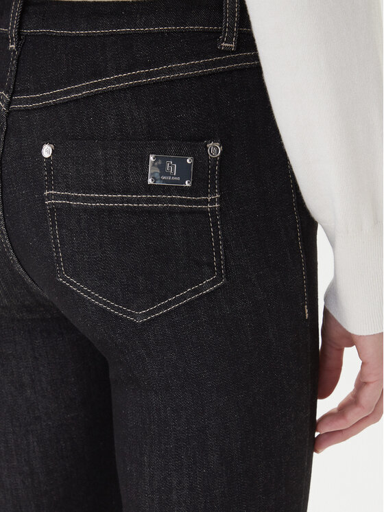 Gaudi Gaudi Jeans hlače 521BD26006 Črna Flare Fit