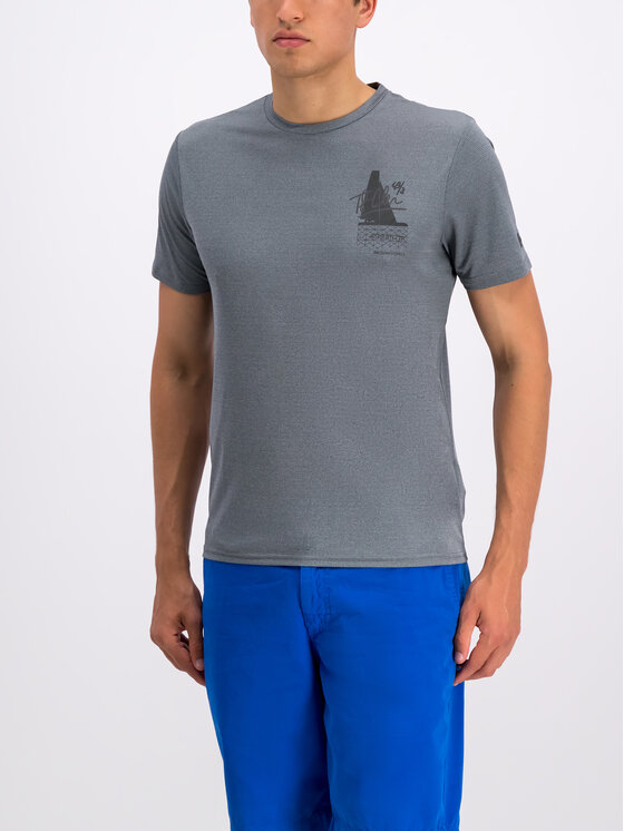 Helly Hansen Helly Hansen Marškinėliai Hp Circumnavigation 34065 Pilka Regular Fit