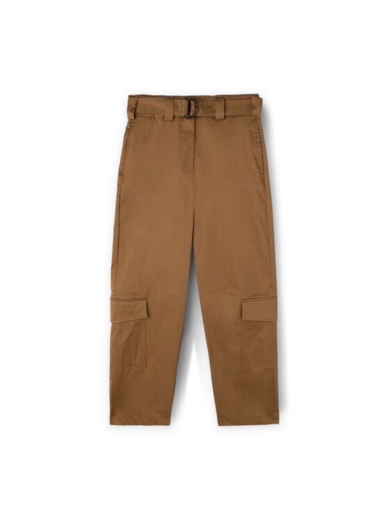 Motivi Motivi Pantaloni di tessuto P056Q004253N012 Marrone Regular Fit