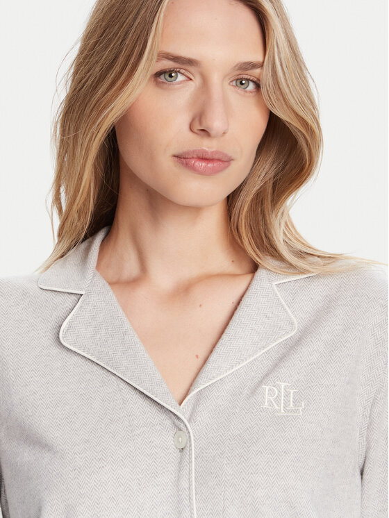 LAUREN RALPH LAUREN LAUREN RALPH LAUREN Pidžama ILN92453 Siva Regular Fit