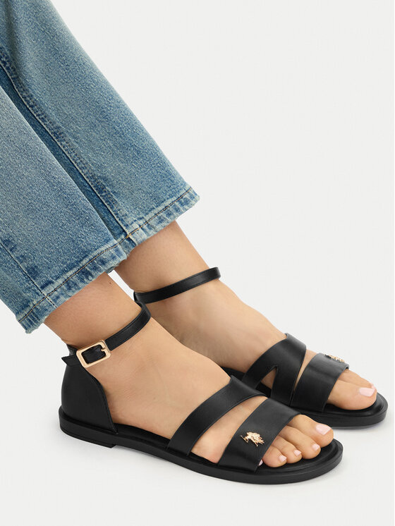 U.S. Polo Assn. U.S. Polo Assn. Сандали EO-CASSIE003W/6Y1 Черен