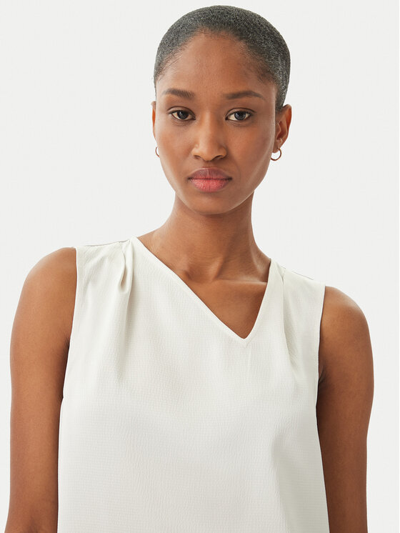 Calvin Klein Calvin Klein Blusa LV044F144G Bianco Regular Fit