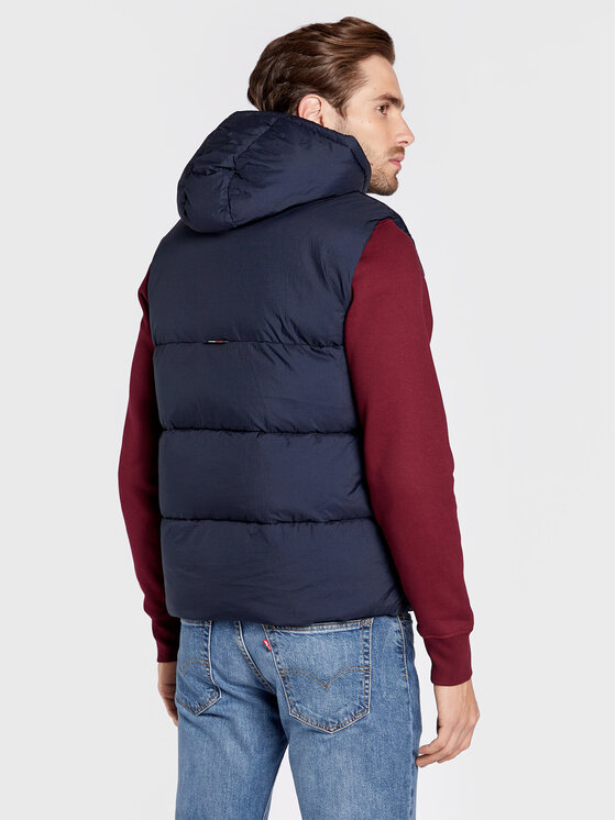 Tommy Hilfiger Tommy Hilfiger Weste High Loft MW0MW27680 Dunkelblau Regular Fit