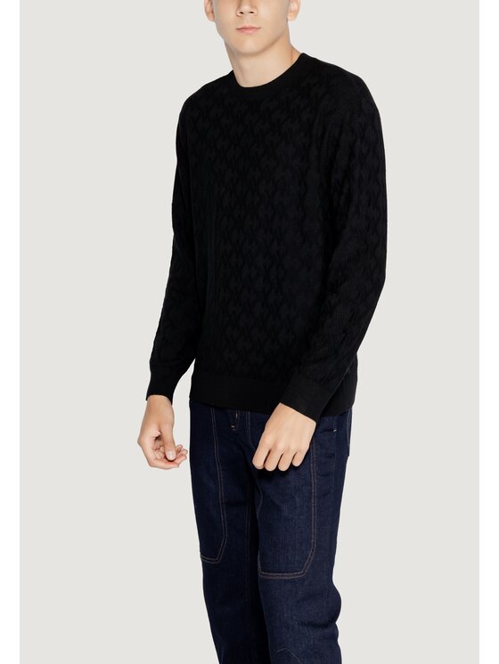 Armani Exchange Armani Exchange Maglione 6DZM6K ZM4DZ Nero Regular Fit