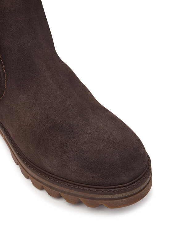 Tamaris Tamaris Kotníková obuv s elastickým prvkem 1-25411-47 Tmavě hnědá