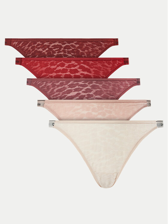 Komplet 5 par fig brazylijskich Calvin Klein Underwear