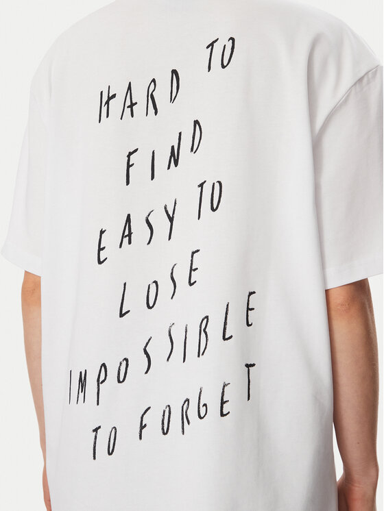 Karl Lagerfeld Jeans Karl Lagerfeld Jeans T-Shirt B4W17076 Λευκό Relaxed Fit