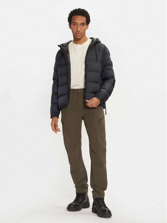 After Label After Label Kurtka puchowa Verbier A00017 Czarny Regular Fit