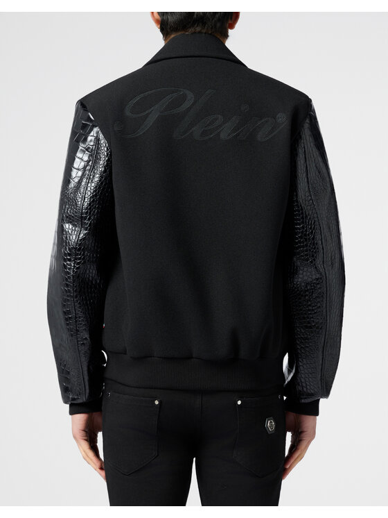 PHILIPP PLEIN PHILIPP PLEIN Kurtka puchowa 30572 Czarny Regular Fit