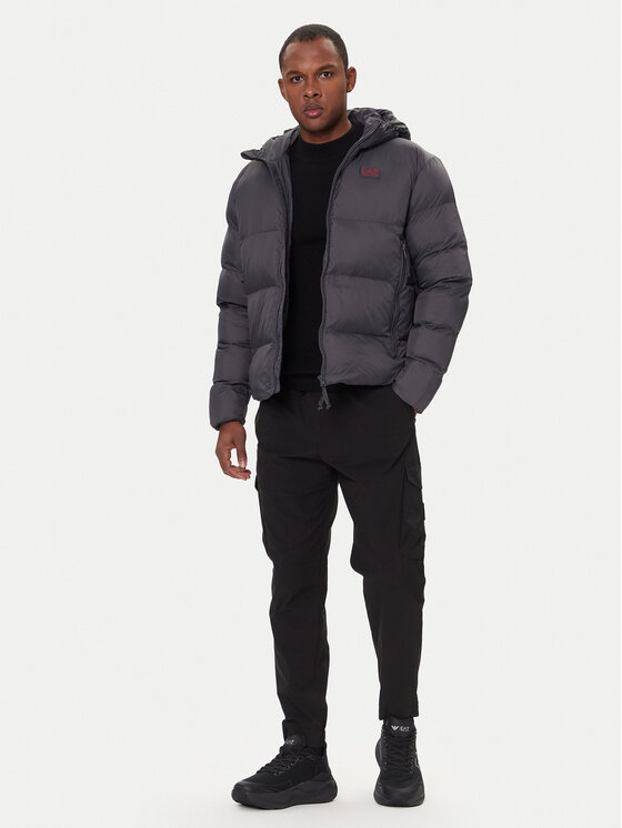 EA7 Emporio Armani EA7 Emporio Armani Kurtka zimowa 7M000694 AF15956 U8117 Szary Regular Fit