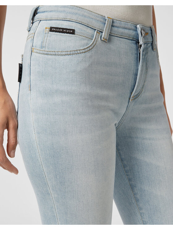 PHILIPP PLEIN PHILIPP PLEIN Jeansy 30912 Szary Slim Fit