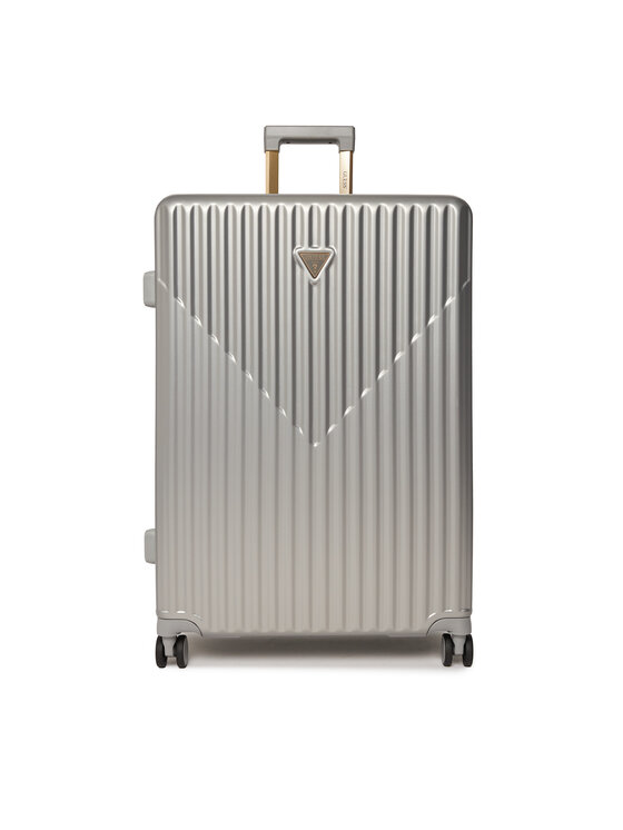 Guess Guess Велика валіза TWHN96 75988 Срібний