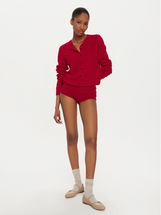 Herskind Herskind Kardigán Roselle 5241969 Piros Regular Fit