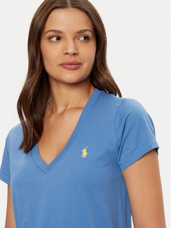 Polo Ralph Lauren Polo Ralph Lauren Tričko 211902403015 Modrá Regular Fit