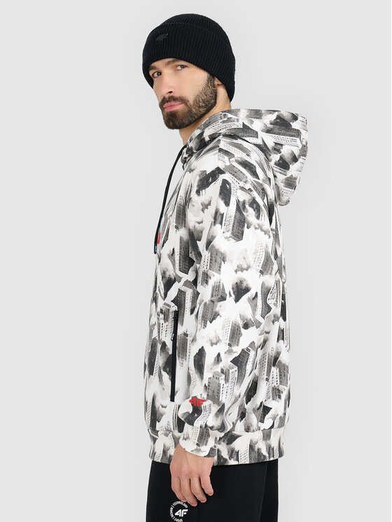 4F 4F Bluza FOB Kolorowy Loose Fit