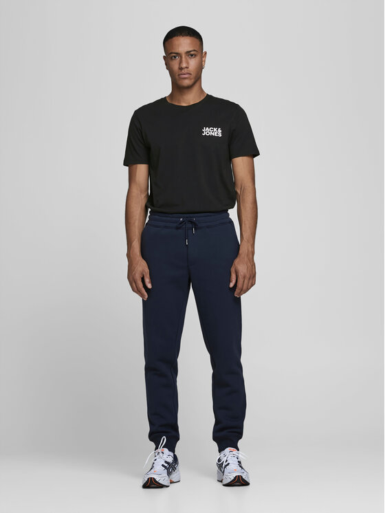 Jack&Jones Jack&Jones T-shirt Corp Logo 12151955 Crna Slim Fit