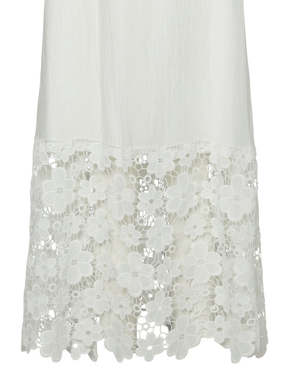 YAS YAS Letné šaty Twigsy 26037703 Biela Relaxed Fit