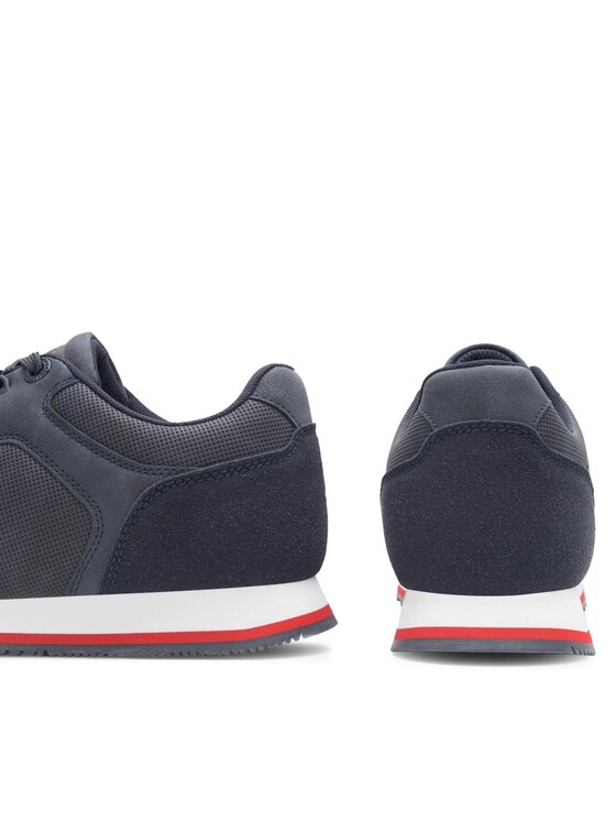 Lanetti Lanetti Sneakersy MP07-01409-08 Tmavomodrá