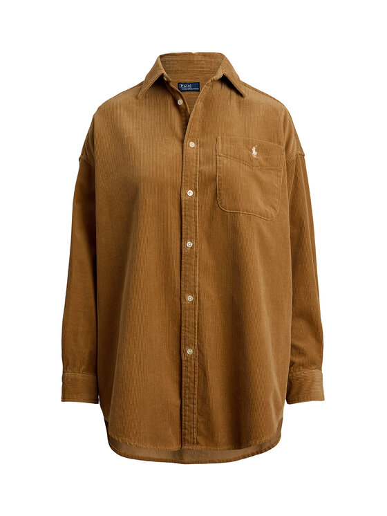 Polo Ralph Lauren Polo Ralph Lauren Koszula 211971525001 Brązowy Oversize