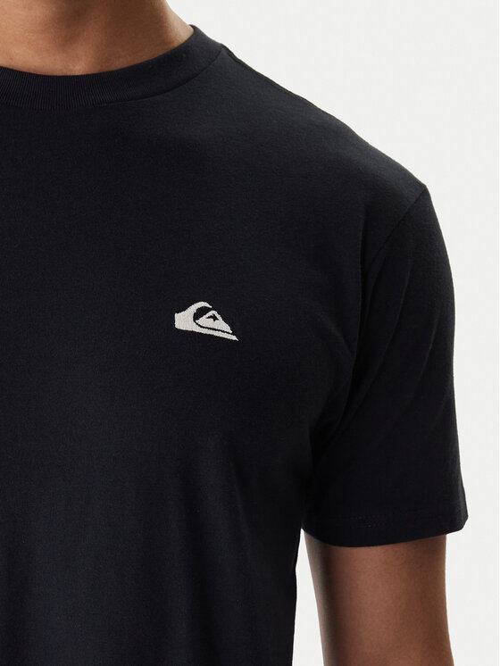 Quiksilver Quiksilver Tričko Basic Ss EQYZT07711 Čierna Regular Fit