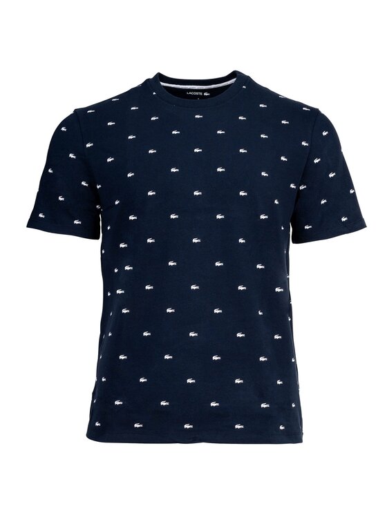 Lacoste Lacoste T-Shirt 26746 Niebieski Comfort Fit