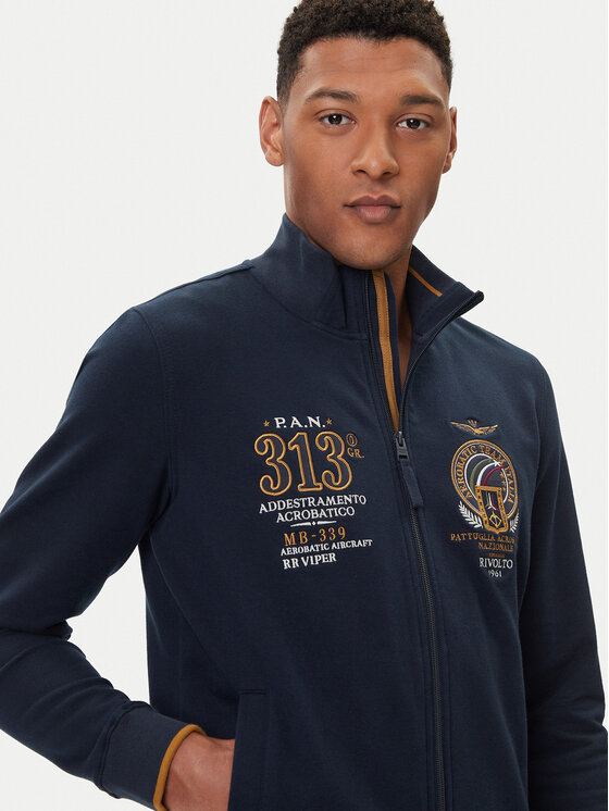 Aeronautica Militare Aeronautica Militare Pulóver 252FE2062UF00662 Sötétkék Regular Fit