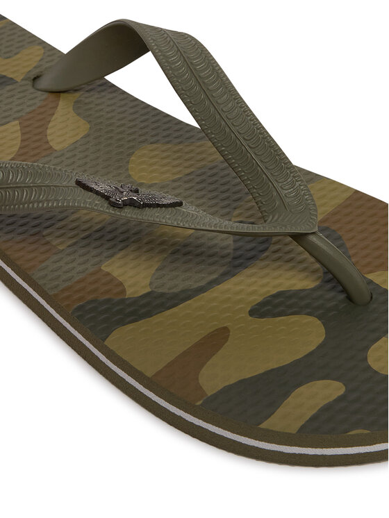 Aeronautica Militare Aeronautica Militare Flip-flops 261SC0243UCT03112 Khaki