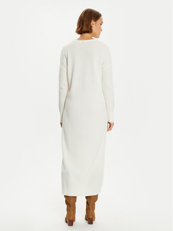 Liu Jo Liu Jo Rochie tricotată WF4533 MS009 Écru Regular Fit