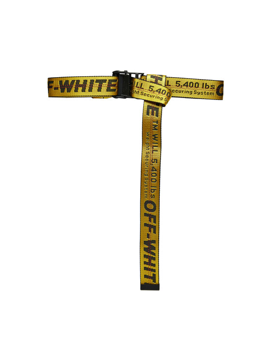 Off-White Off-White Cintura da uomo OMRB012R21FAB0011810 Giallo