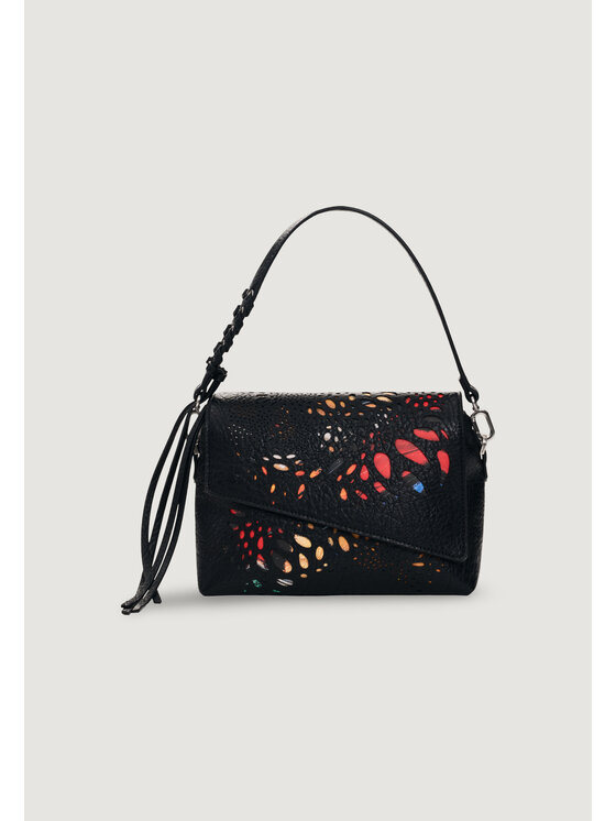 Desigual Desigual Torebka BAG_NOTUS PRINT PHUKET MI Czarny