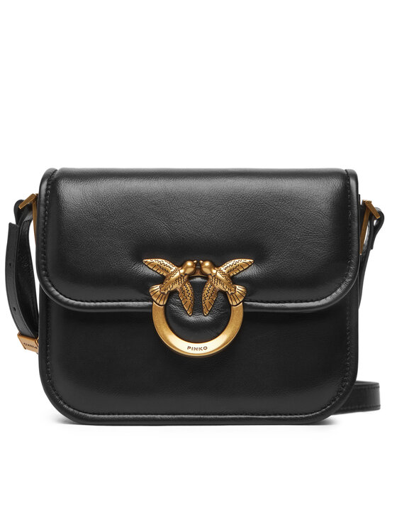PINKO PINKO Geantă Love Box Bag Fl Mini PE 25 PLTT 104297 A26J Negru