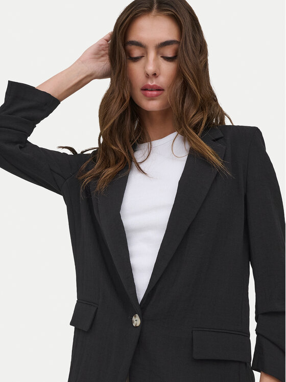 ONLY ONLY Піджак Lita 15370275 Чорний Regular Fit