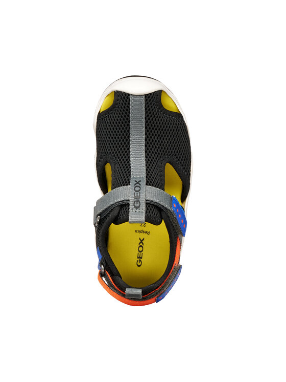 Geox Geox Сандали Jr Wader J1530A 00014 C0038 D Черен