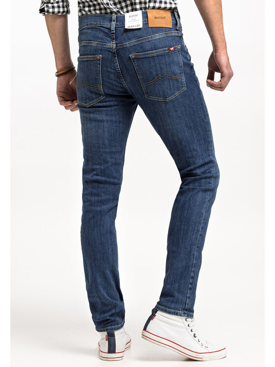 Mustang Mustang Jeansy Frisco skinny Niebieski Skinny Fit