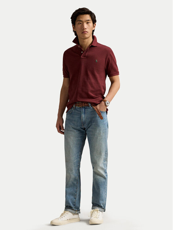 Polo Ralph Lauren Polo Ralph Lauren Polokošile 710536856457 Bordó Slim Fit