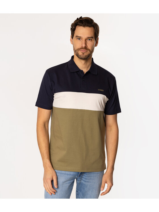 Lee Cooper Lee Cooper Polo TIL 5015 Khaki Regular Fit