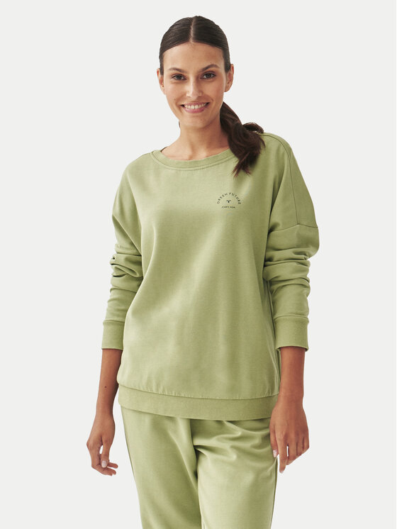TATUUM Tatuum Bluză Yolanda T2420.037B Verde Relaxed Fit