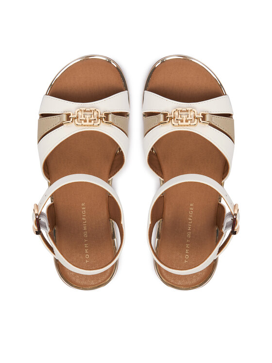 Tommy Hilfiger Tommy Hilfiger Sandále T3A2-34280-0326 S Biela