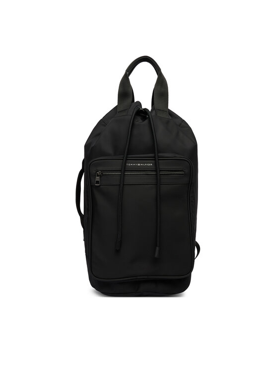 Tommy Hilfiger Tommy Hilfiger Hátizsák Th Repreve Sling AM0AM14296 Fekete