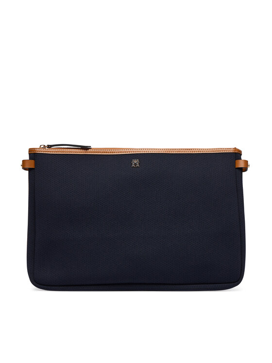 Tommy Hilfiger Tommy Hilfiger Handtasche Th Monoplay AW0AW19178 Dunkelblau