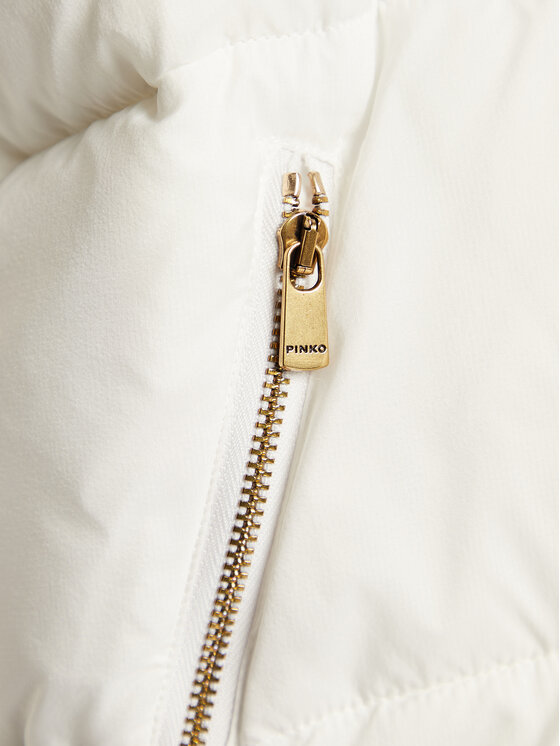 PINKO PINKO Giubbotto invernale Brunella 1G17Z3 A082 Bianco Relaxed Fit
