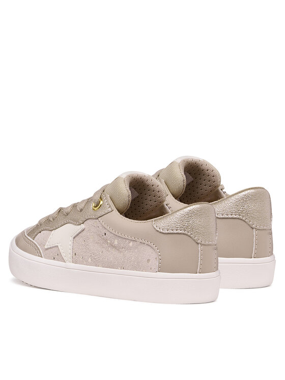 Geox Geox Sneakersy J Gisli Girl J654NC 0BC07 C5000 S Béžová